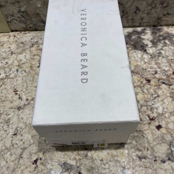 NWB Veronica Beard Ivy Espadrille Wedge Sandals in Saffron Color - Size 8M - Picture 3 of 14